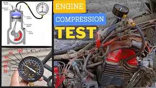 TVS Apache RTR 200 Engine Compression Test with CompTester [upl. by Shing]