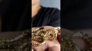 14K DC FRANCO CHAIN 4MM  26 INCHER  68G jewelry 14kt goldchain francochain menschain 4mm [upl. by Gabriell]