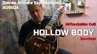 Drpeel music gear review  Ibanez Artcore Expressionist AG95QA [upl. by Jonathan]