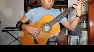 Adeste Fideles  Version Easy  classical guitar [upl. by Adav413]