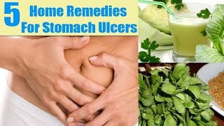 How to Cure STOMACH ULCER Permanently and in Fastest Way  Home Remedies for Peptic Ulcer [upl. by Sidnac]