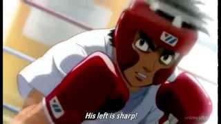 Ippo vs Itagaki  Sparring ENG SUB [upl. by Dnalevelc]