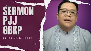 Sermon PJJ GBKP Minggu Ini  2127 Juli 2024  2 Sam 14 2533 [upl. by Xirtaeb]