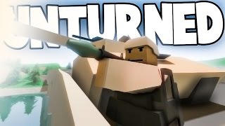 Unturned Washington PvP HUGE TANK amp ROCKET LIVE Base Raid [upl. by Enyrhtak]