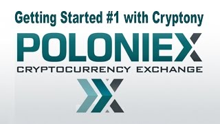 Poloniex  Getting Started 1 Cryptony  Trading Cryptocurrency  Make Quick BTC [upl. by Ihab127]