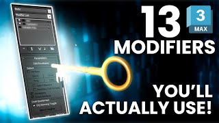 13 3ds Max Modifiers that youll actually use EXPLAINED [upl. by Sabelle902]