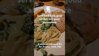 A pleasant dinner at BJs restaurant San Antonio Texas USA [upl. by O'Malley]