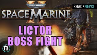 Space Marine 2  Lictor Boss Fight [upl. by Esten]