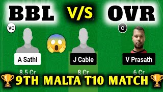 BBL VS OVR  BBL VS OVR Dream11  BBL VS OVR Dream11 Prediction  BBL VS OVR Dream11 Today Match [upl. by Sonya723]