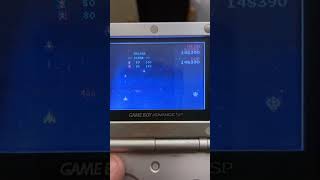 Galaga Game boy Advance SP new record part 3 [upl. by Patrica]