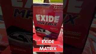 EXIDE BATTERYcar batterybatterycare [upl. by Hanonew]