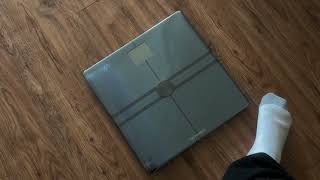 WITHINGS Body Comp Scale for Body Weight and Complete Body Analysis Review [upl. by Debora]