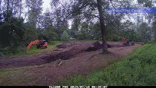 Silt Trap Construction  Sculthorpe Moor Nature Reserve [upl. by Komarek]