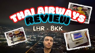 Thai Airways Economy  LHR  BKK Direct Flight Review 🇹🇭 [upl. by Reffotsirhc879]