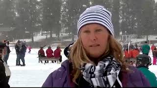 Annual pond hockey tournament returns to Seeley Lake [upl. by Hgielrak196]