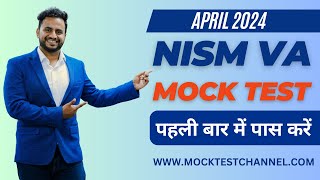 NISM VA MOCK TEST [upl. by Joelly]