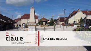 Aménagement de la Place des Tilleuls Aiglepierre 39 [upl. by Lecrad]