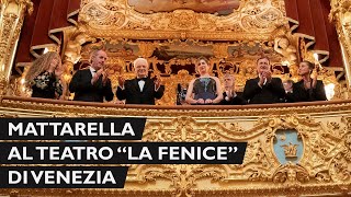 Mattarella al Teatro “La Fenice” di Venezia [upl. by Supple]