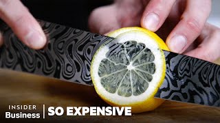 Why Damascus Knives Are So Expensive  So Expensive  Business Insider [upl. by Euqilegna249]