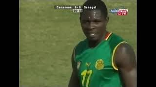 Cameroon vs Senegal 2002 primo tempo [upl. by Portland756]