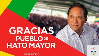 PCR apoya al senador Rubén Toyota en Hato Mayor [upl. by Ahseim]