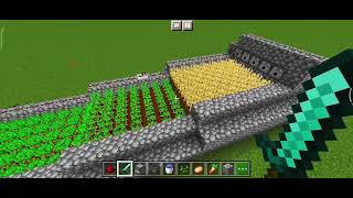 MINECRAFT AUTOMATIC CARROT FARM  MINECRAFT GAMEPLAY VIDEO [upl. by Quiteri]