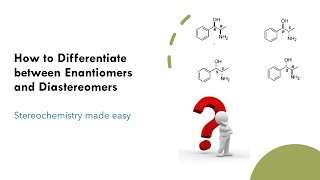 How to differentiate between Enantiomers and Diastereomers [upl. by Meekahs971]