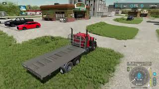 Continue sowing build a new pigsty buy 1200 pigs Elmcreek Farm Farming simulator 22 ep 129 [upl. by Billmyre955]