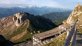 Schweiz erleben  Mit der Zahnradbahn auf den Pilatus [upl. by Pisano894]