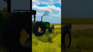 Dhiraj karo kabsong gaming John Deere 3D nishedh deshval John Deere tractor game India simulator [upl. by Yrrot683]