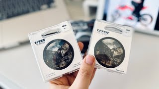 2024 Tiffen GlimmerGlass 1 amp Black Pro Mist 14 Filters Unboxing [upl. by Ecinrev]