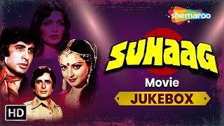 Suhaag 1979 Songs Jukebox  Amitabh Bachchan Shashi Kapoor Rekha and Parveen Babi  80s Popular [upl. by Maleki]