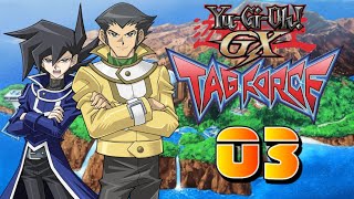 YuGiOh GX Tag Force  Detonado PTBR  Ep 3  Duelo em Dupla Enfrentando Chazz e Bastion PSP [upl. by Rakel]