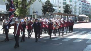 March through Jönköping  The Household Troops of the Salvation Army [upl. by Strephonn]