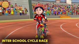 Inter School Cycle Race  Shiva Ep 5  Shiva Action Story  New Animated Story  Boonie Bears Hindi [upl. by Nitsugua]