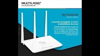 Multilaser  RE163  Configurar o Modo Repetidor Sem Fio [upl. by Dlorah606]