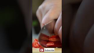 How To Mince Garlic  Julienne Red Pepper and Green Onion shorts viral trending ninjachefs [upl. by Ahsenrad84]