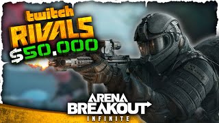 Twitch Rivals 50000 Arena Breakout Infinite Showdown  Team Zeegers [upl. by Cynarra]