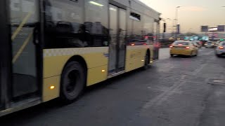 İstanbulda BN1 ile Akvaryum  Eminönü Arası Otobüsle Seyahat [upl. by Naie223]