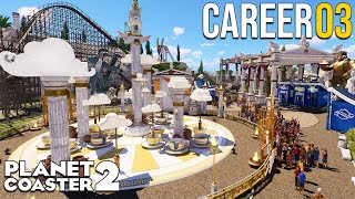 Parks and Restoration Planet Coaster 2  Career Mode Level 3 [upl. by Krik335]