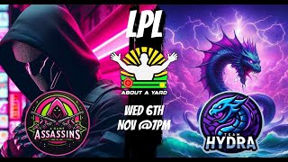 Lincoln Premier League Round 2 A Game Assassins VS Hydra Tye Green Indoor Bowls Club [upl. by Yelwah204]