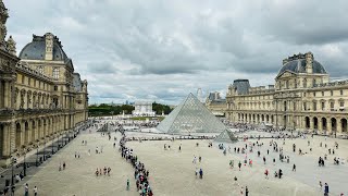 Inside LOUVRE Museum  Mona Lisa  Paris France l The most visited museum in the world [upl. by Noemis]