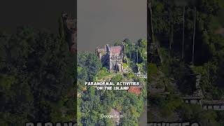 Isolated Island castle in new york 🤯 fyp foryou architecture castle usa newyork bannermanscas [upl. by Yliram]