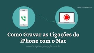 Como Gravar as Ligações do iPhone com o Mac  Passo a Passo [upl. by Carolee]