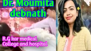 Dr Moumita debnathdead body For RG kar medical College [upl. by Risser]