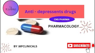 antidepressant drugsmbbs pharmacology [upl. by Quickman]