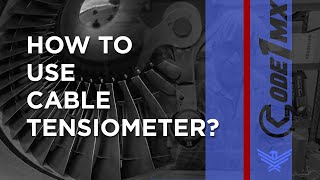 How to use a Cable Tensiometer [upl. by Siron]