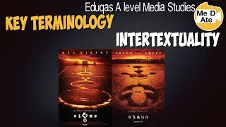 A Level Media Terminology Revision  Intertextuality [upl. by Ekusoyr]