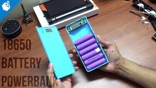 Powerbank using Laptop Battery and 18650 Battery Case [upl. by Socher]