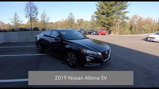 2019 Nissan Altima SVWalk Around VideoIn Depth ReviewTest Drive [upl. by Ned]